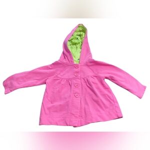 Circo Pink Hooded Jacket Size 9 Months.